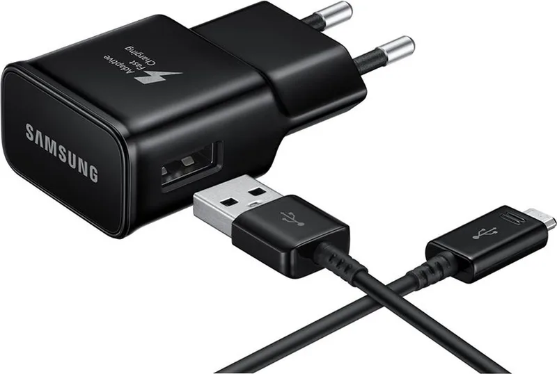 Adaptive Snellader - USB-C kabel by Samsung in Black – product photo