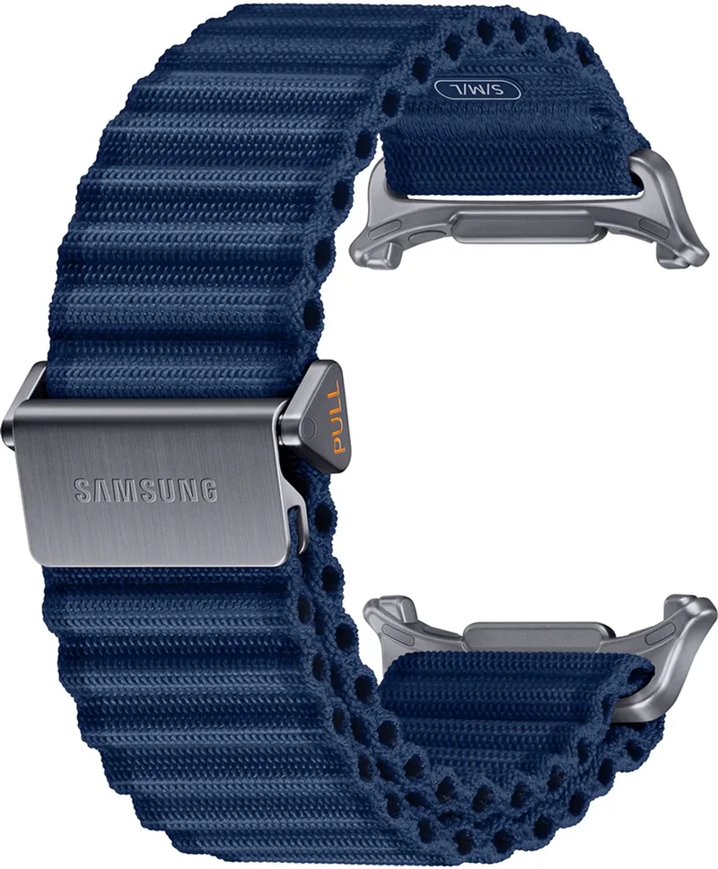 Bandje voor Galaxy Watch Ultra Adventure 20mm Maat M Ultra Sterk by Samsung in Marineblauw – product photo