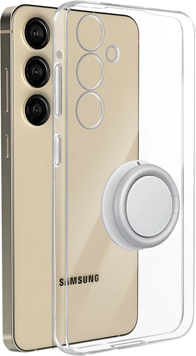 Clear Gadget Case - Geschikt voor Samsung Galaxy S24 Plus de Samsung en Transparent – photo produit