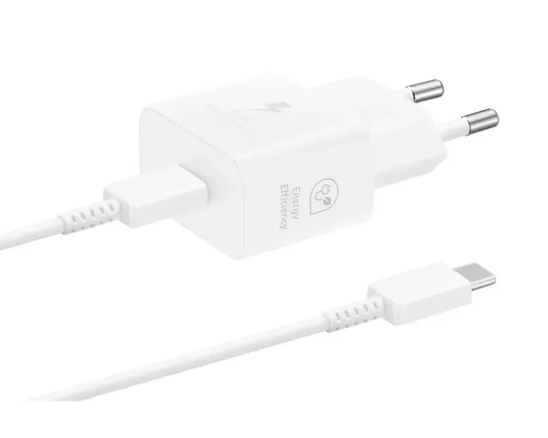 EP-T2510XWEGEU-B USB Ladegerät 25 W 1x USB-C® USB PD Weiß Schnellladegerät von Samsung – Produktfoto