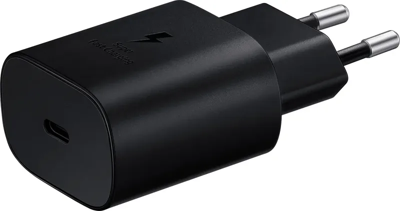EP-TA800EBE USB Ladegerät 25 W 1x USB-C® Schwarz ohne Kabel, Schnellladegerät från Samsung – produktbild