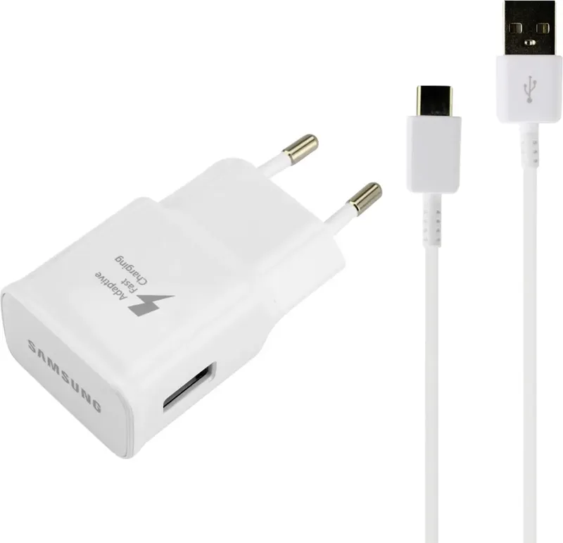 EPTA200EWEC USB Ladegerät 15 W 1x USB-C® Adaptive Fast Charge Weiß Schnellladegerät van Samsung – productfoto