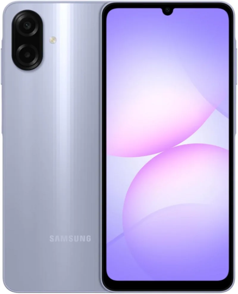 Galaxy A07 - 64GB - Violet van Samsung in Paars – productfoto