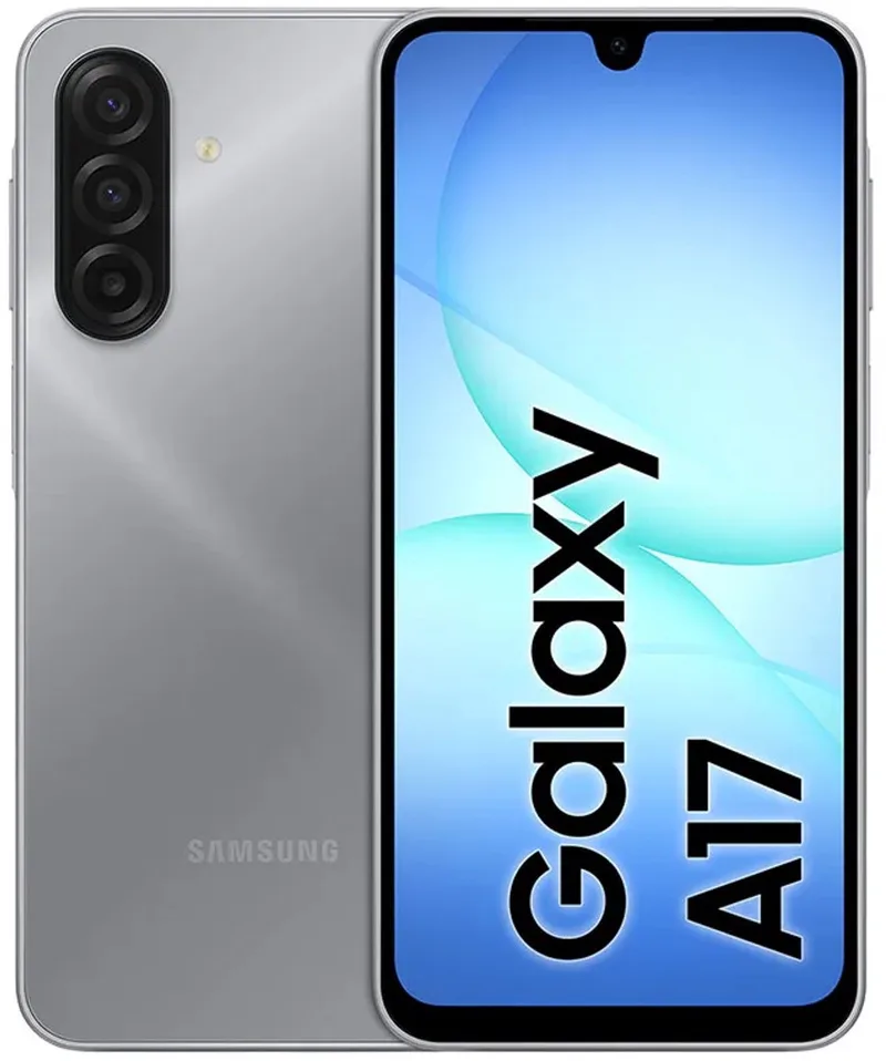 Galaxy A17 17 cm (6.7) Dual SIM Android 15 4G USB Type-C 4 GB 128 GB 5000 mAh by Samsung in Grey – product photo