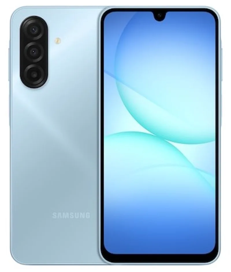 Galaxy A17 4G - 128GB de Samsung en Bleu clair – photo produit