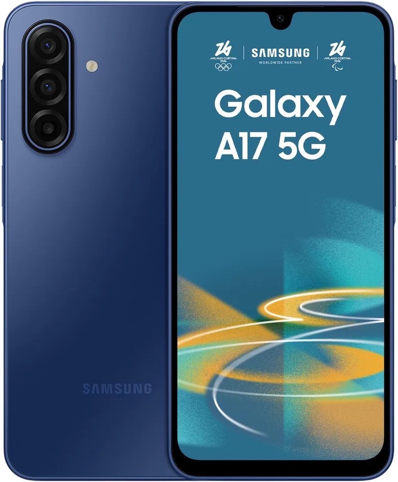 Galaxy A17 5G - 128GB de Samsung en Bleu – photo produit