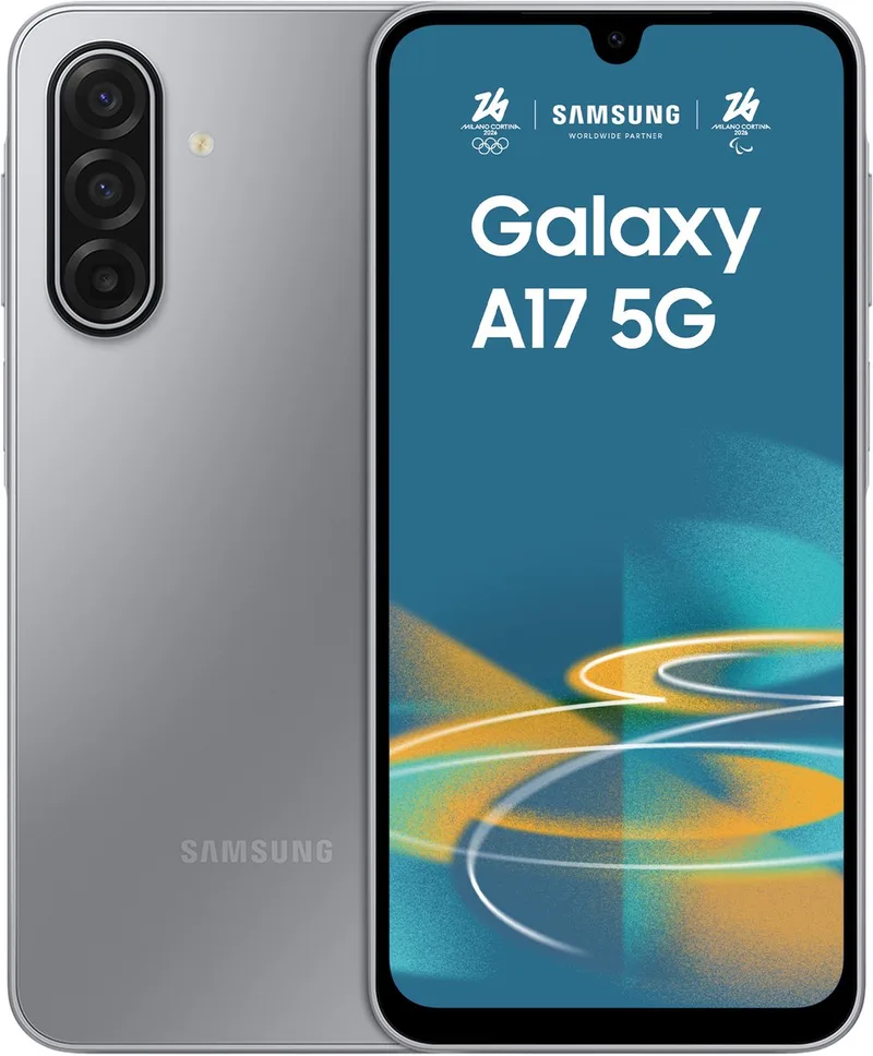 Galaxy A17 - Smartphone - 5G - 4/128GB de Samsung en Gris – photo produit