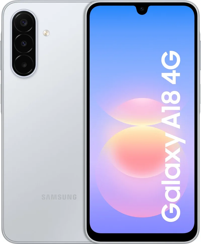 Galaxy A18 4G - Smartphone - 128GB de Samsung en Argent – photo produit