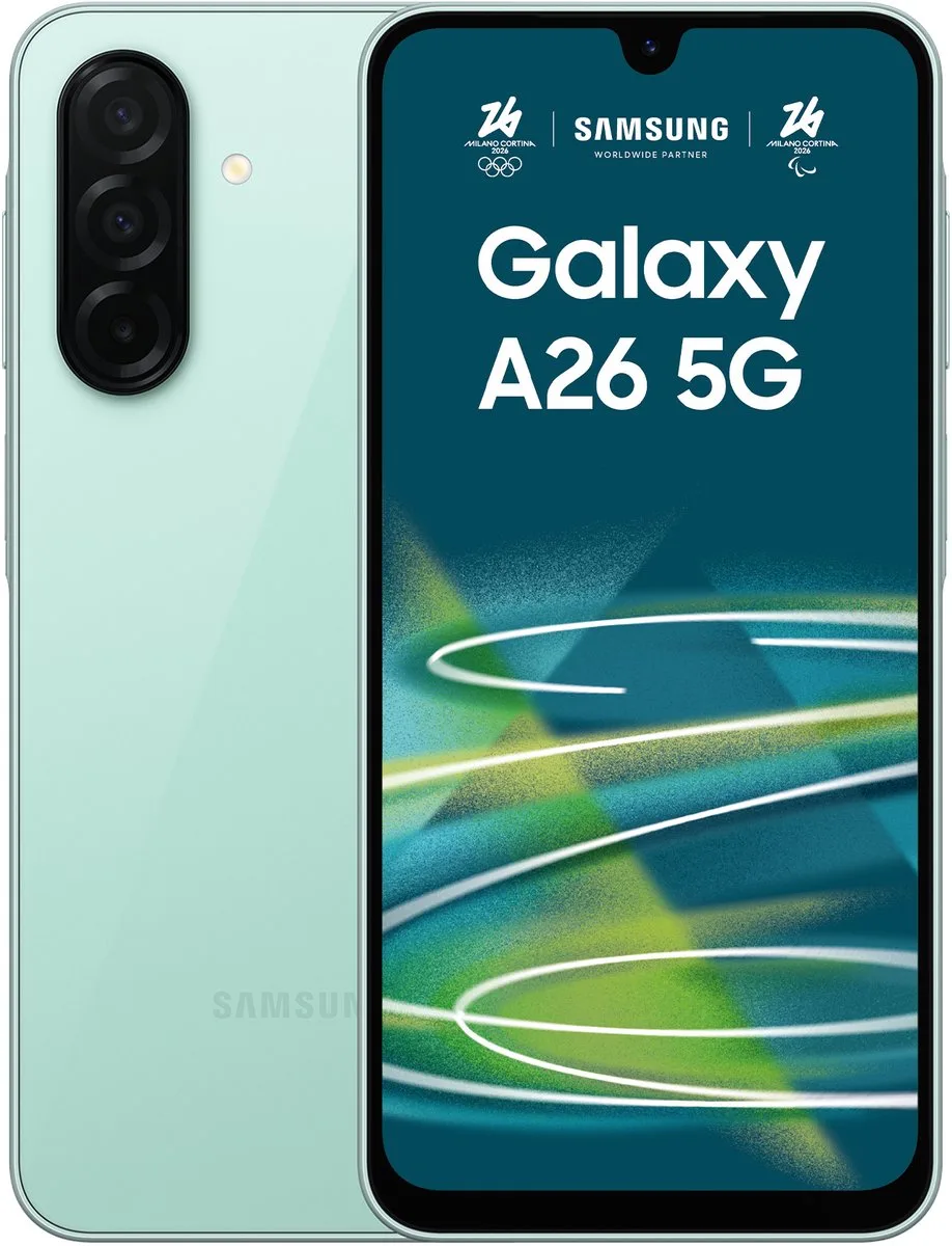 Galaxy A26 5G - 256GB - Mint de Samsung en Muntkleur – photo produit