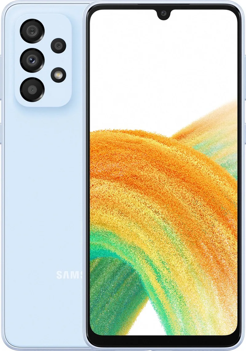 Galaxy A33 - 128GB - Awesome Blue by Samsung in Blue – product photo