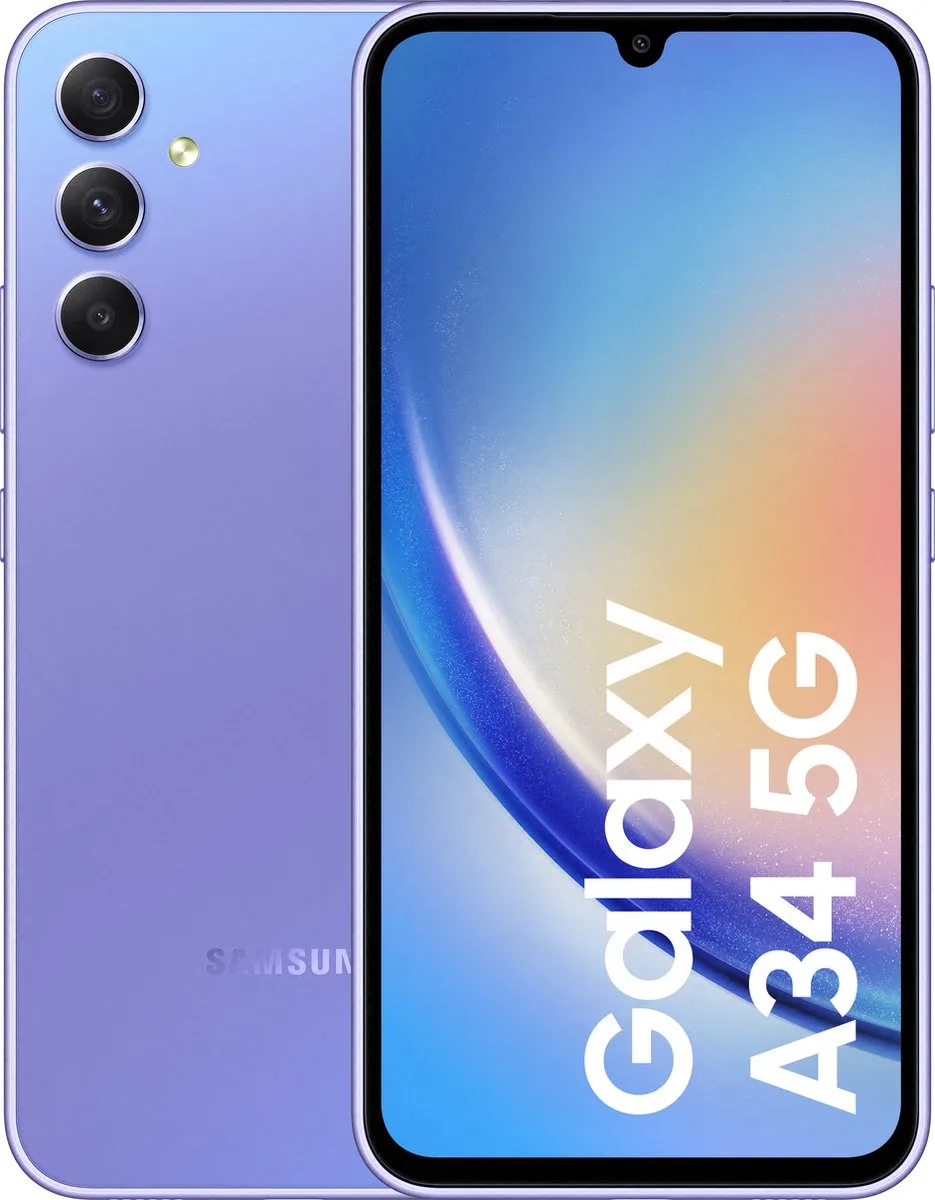 Galaxy A34 5G - 128GB - Awesome Violet de Samsung en Violet – photo produit