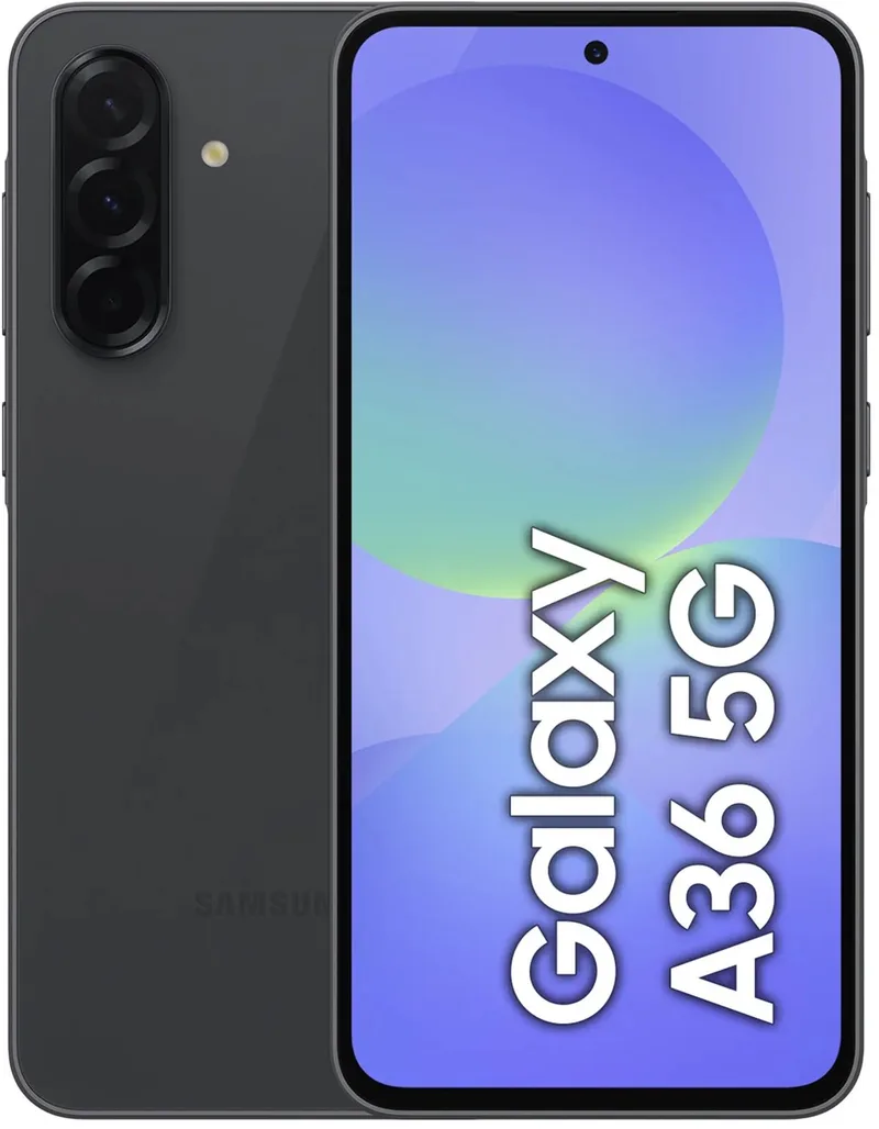 Galaxy A36 5G - 128GB de Samsung en Awesome Black – photo produit