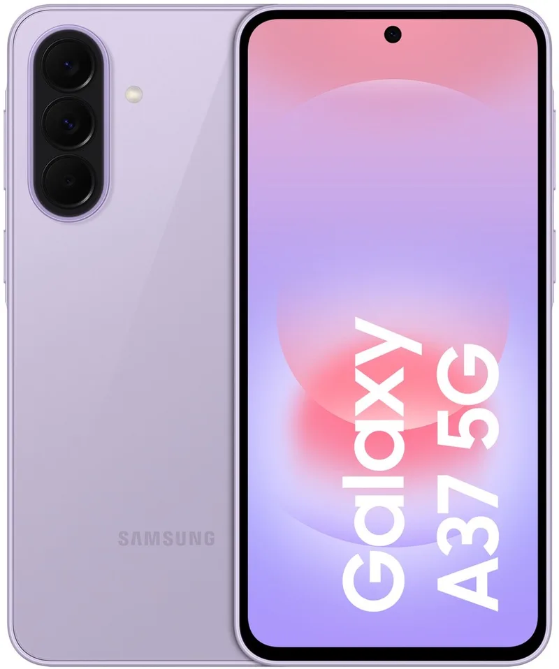 Galaxy A37 5G - 128GB van Samsung in Awesome Lavender – productfoto
