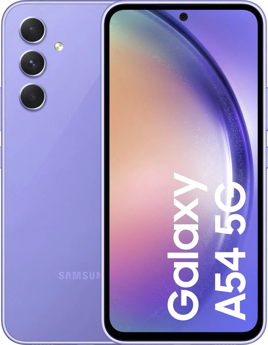 Galaxy A54 5G - 128GB - Awesome Violet från Samsung i Lila – produktbild