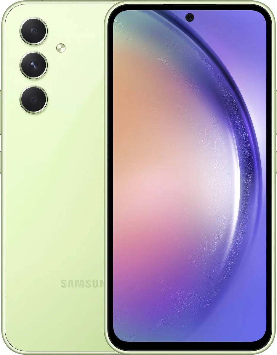 Galaxy A54 - 5G - 256GB - Awesome van Samsung in Lime – productfoto
