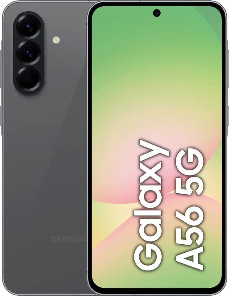 Galaxy A56 5G 256 GB Graphite EEK B (A - G) 17 cm (6.7 Zoll) Smartphone från Samsung – produktbild