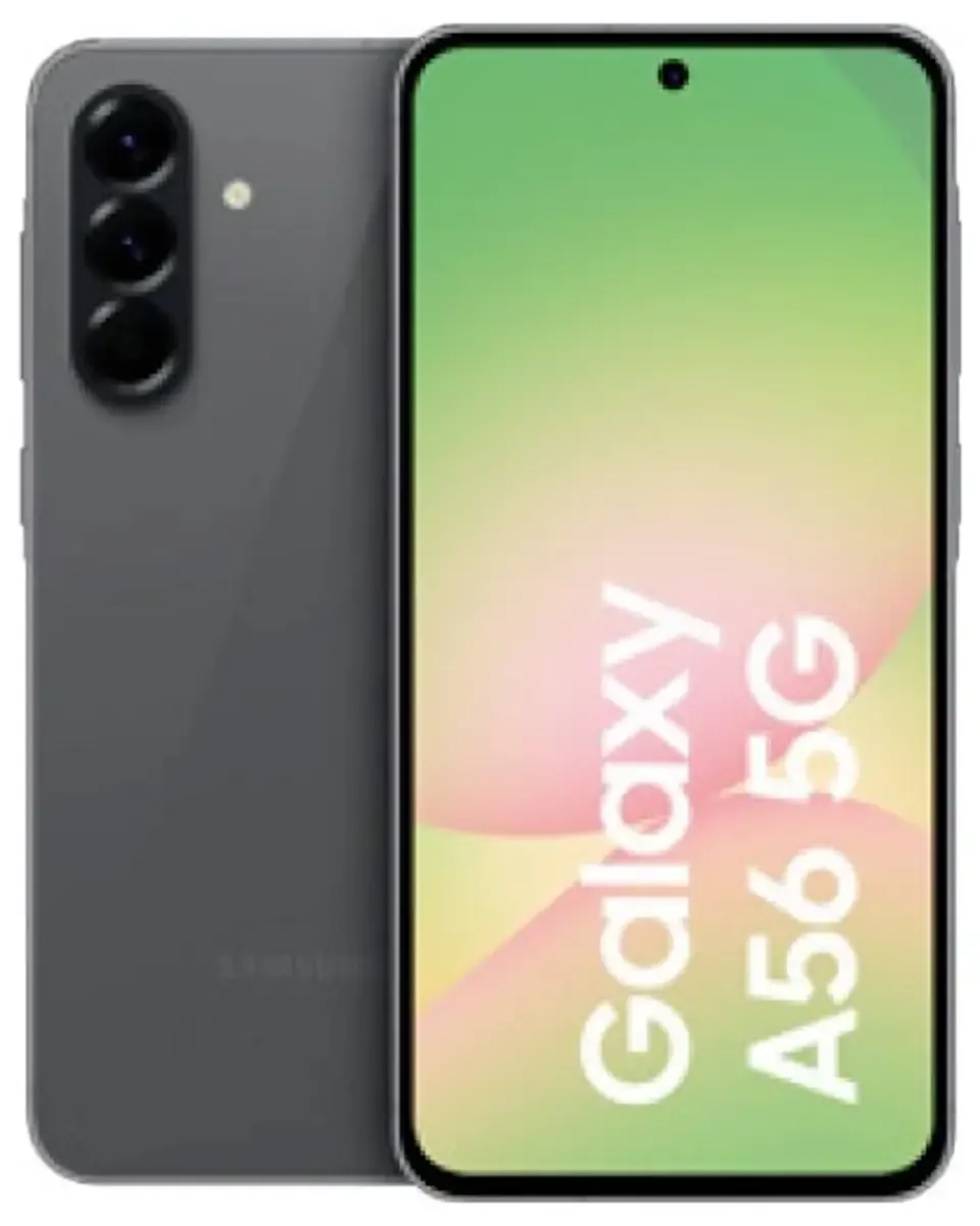 Galaxy A56 (EU) EU-versie 128 GB Energielabel B (A - G) 17 cm (6.7 inch) Smartphone de Samsung en Gris – photo produit