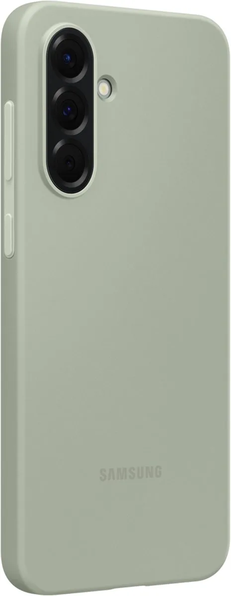 Galaxy A56 Hoesje - Silicone Case de Samsung en Saliegroen – photo produit