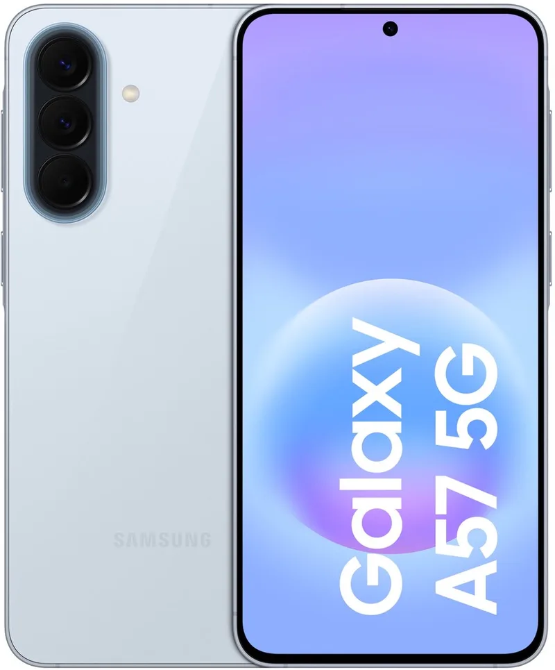 Galaxy A57 5G - 256GB de Samsung en Awesome Icyblue – photo produit