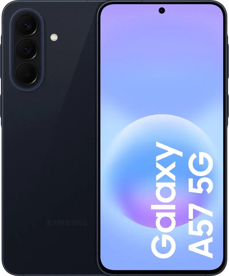 Galaxy A57 5G - 256GB van Samsung in Awesome Navy – productfoto