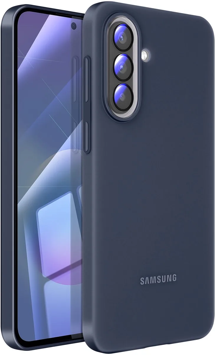 Galaxy A57 Hoesje - Silicone Case by Samsung in Dark blue – product photo