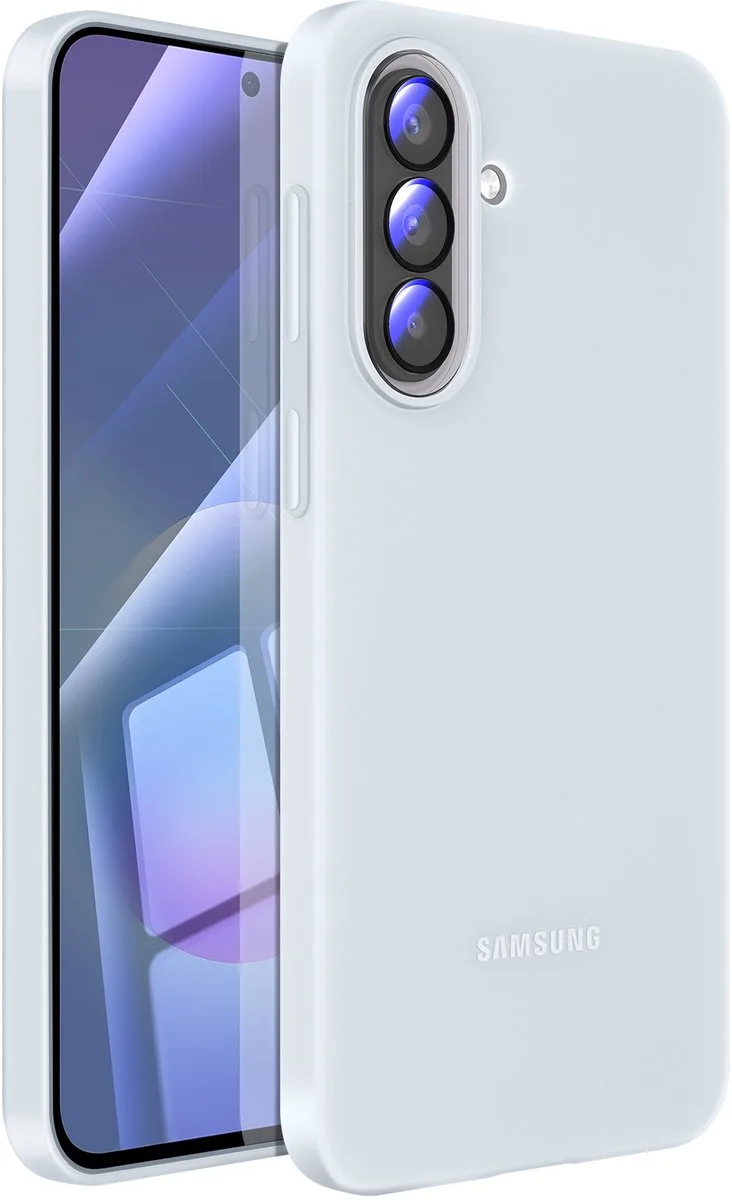 Galaxy A57 Hoesje - Silicone Case de Samsung en Bleu clair – photo produit
