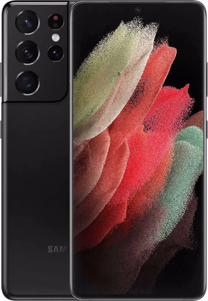 Galaxy S21 Ultra - 5G - 128GB van Samsung in Phantom Black – productfoto