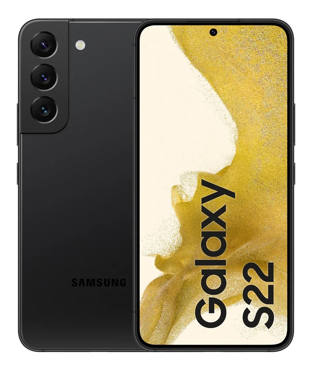 Galaxy S22 5G - 256GB - Phantom Black fra Samsung i Sort – produktbillede