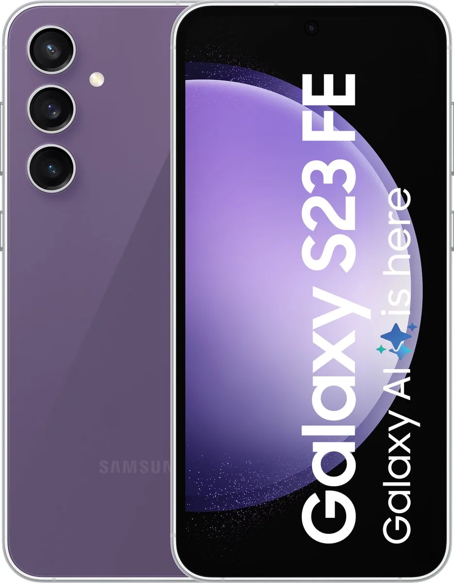 Galaxy S23 FE 5G - 256GB von Samsung in Lila – Produktfoto
