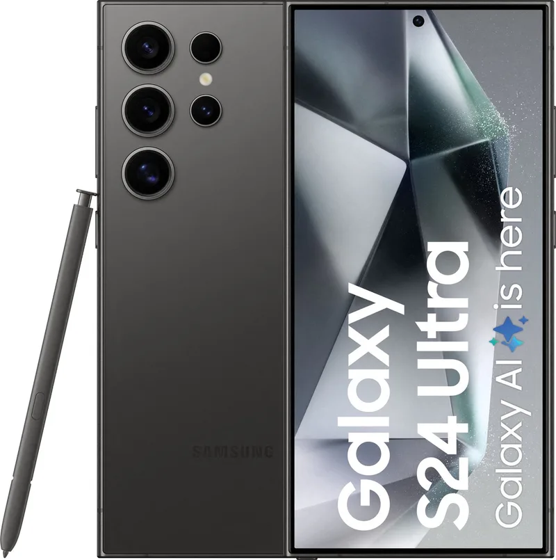 Galaxy S24 Ultra 5G - 512GB de Samsung en Titanium Black – photo produit
