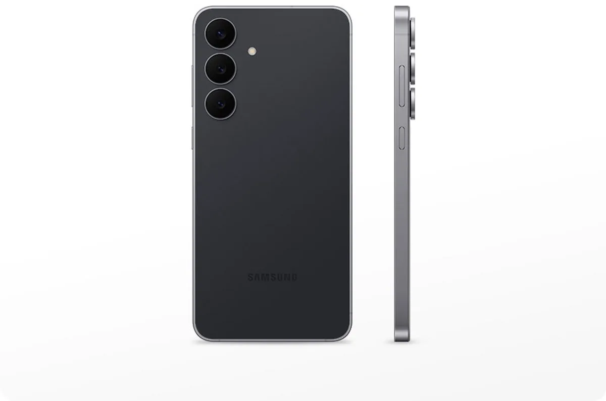 Galaxy S25 FE 5G - 128GB - Enterprise Edition von Samsung in Schwarz – Produktfoto