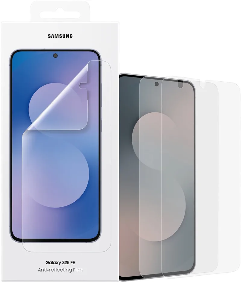 Galaxy S25 FE Screenprotector - Anti-reflecting Film - Transparant van Samsung – productfoto