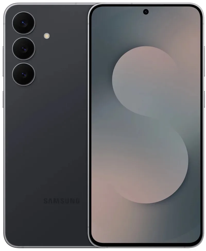 Galaxy S25 FE van Samsung in Zwart – productfoto