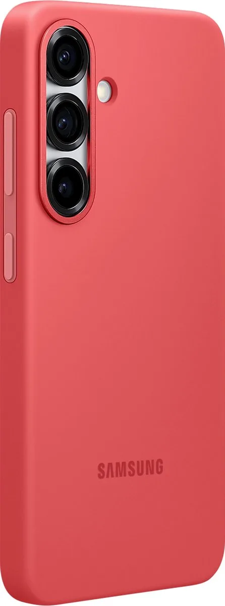 Galaxy S25+ Hoesje - Silicone Case by Samsung in Red – product photo