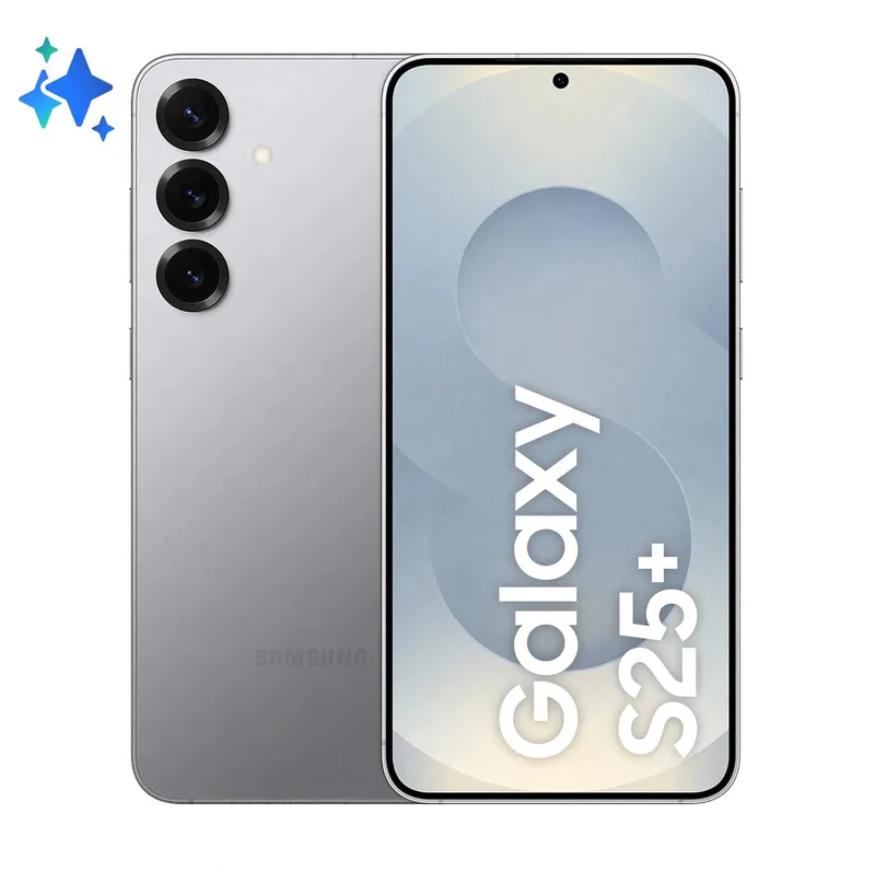 Galaxy S25 Plus 5G - 256GB van Samsung in Silver Shadow – productfoto