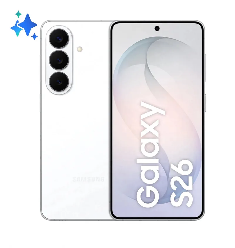 Galaxy S26 - 256GB - White van Samsung in Wit – productfoto
