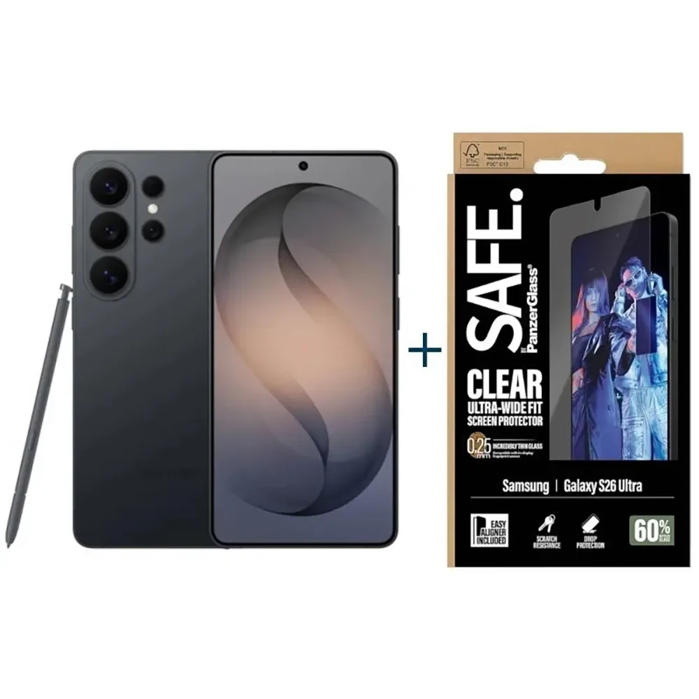 Galaxy S26 Ultra 5g & Safe Screen Protector 12gb/256gb 6.9´´ van Samsung – productfoto