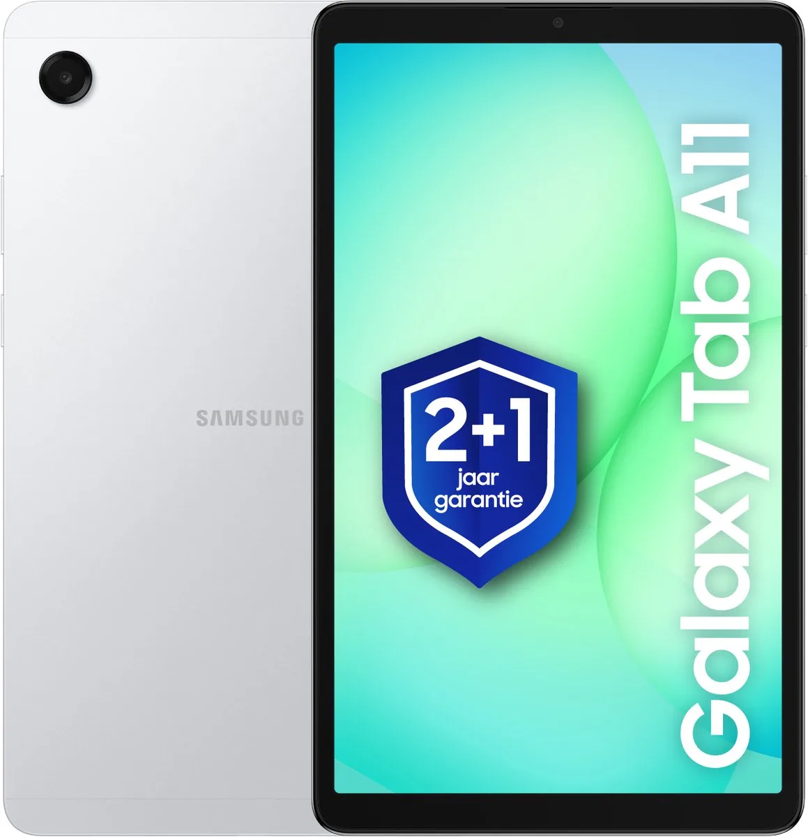 Galaxy Tab A11 - Wifi - 128GB - 8.7 inch - 1 jaar extra garantie van Samsung in Zilver – productfoto