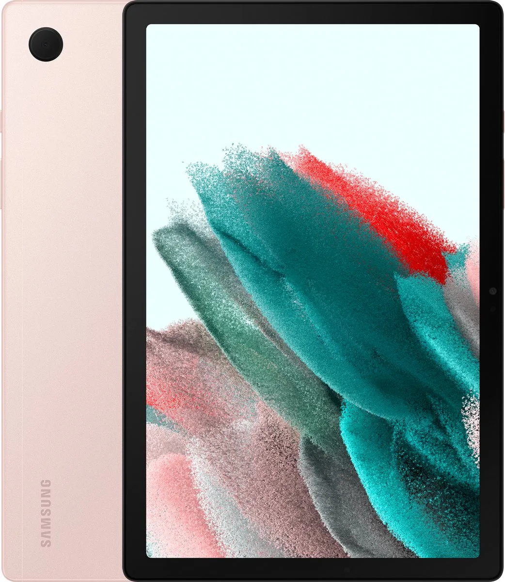 Galaxy Tab A8 (2022) - 32GB - Wifi - 10.5 inch - Pink Gold van Samsung in Rose Goud – productfoto