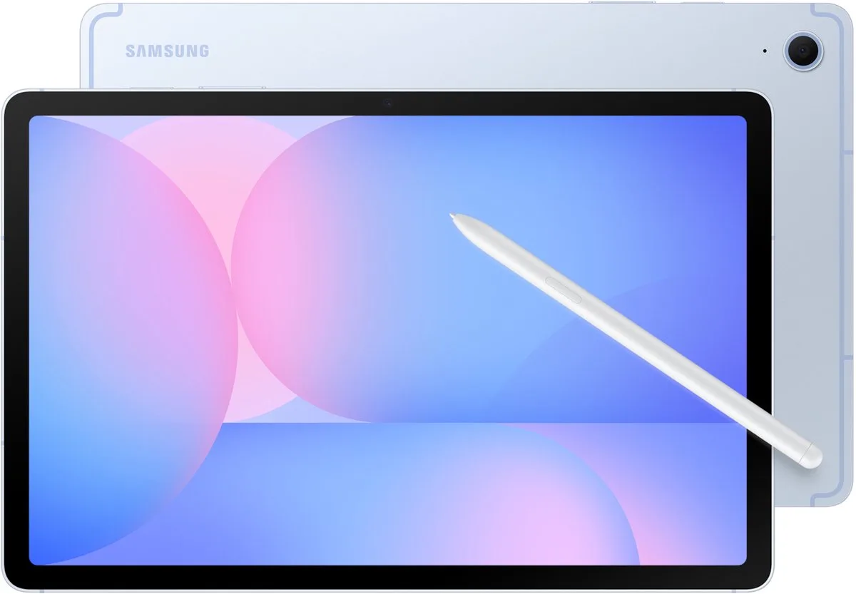 Galaxy Tab S10 FE - 5G - 128GB - Light Blue van Samsung in Blauw – productfoto