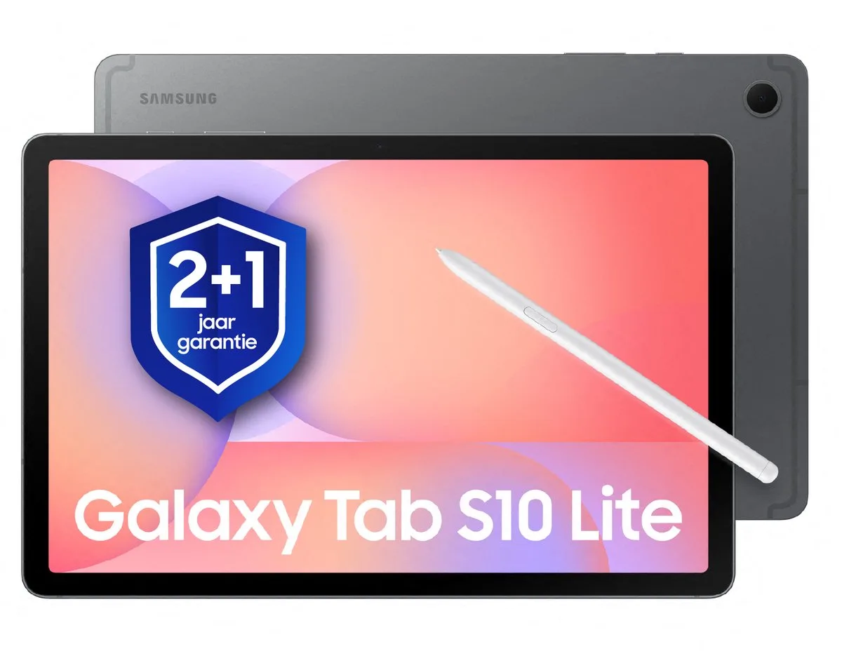Galaxy Tab S10 Lite - Wifi - 128GB - 1 jaar extra garantie van Samsung in Grijs – productfoto