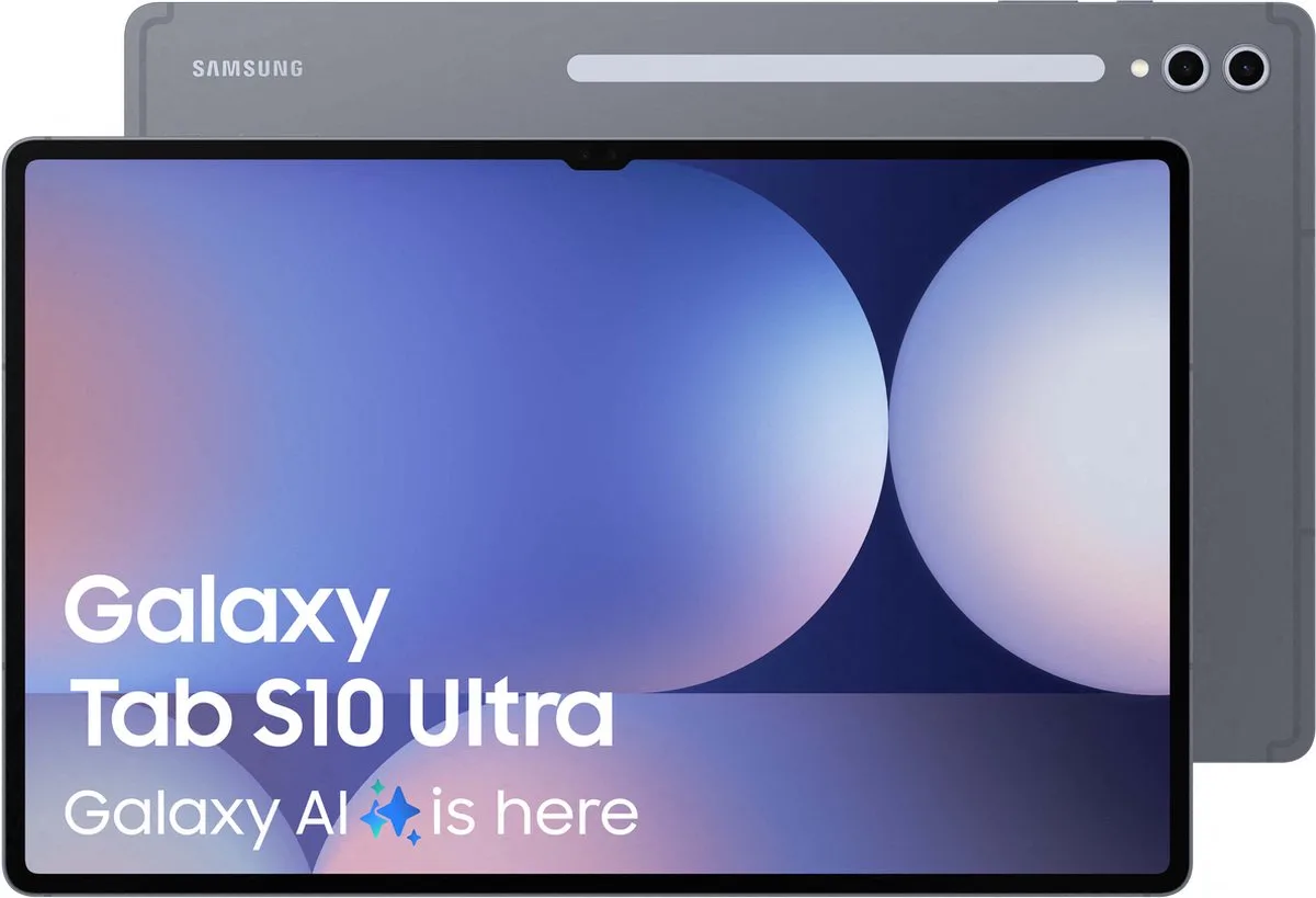 Galaxy Tab S10 Ultra - WiFi - 12/256GB - Moonstone Gray de Samsung en Gris – photo produit