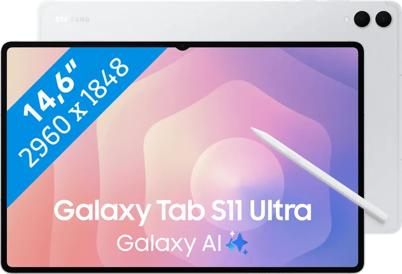 Galaxy Tab S11 Ultra (14,6") Wi-Fi 512GB Silber von Samsung – Produktfoto