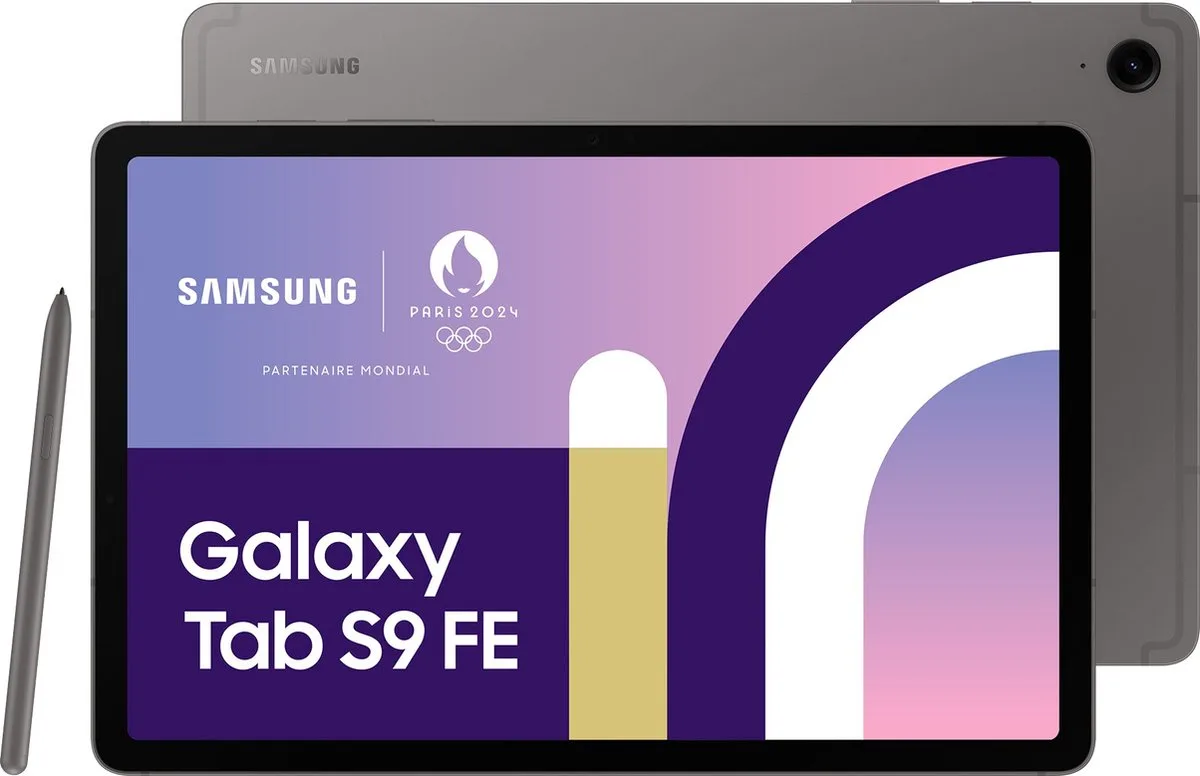 Galaxy Tab S9 FE - WiFi - 128GB - Gray van Samsung in Graphite – productfoto