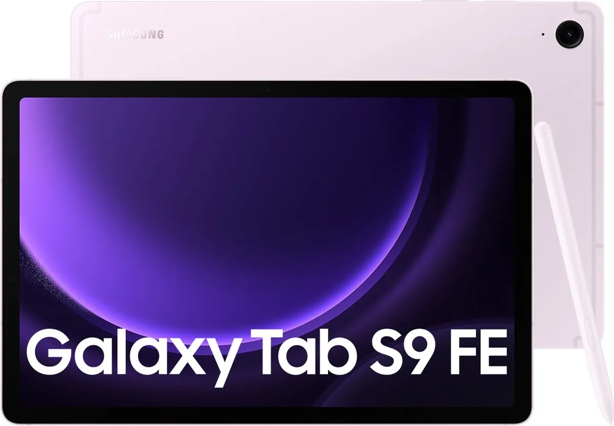 Galaxy Tab S9 FE - WiFi - 128GB van Samsung in Lavender – productfoto