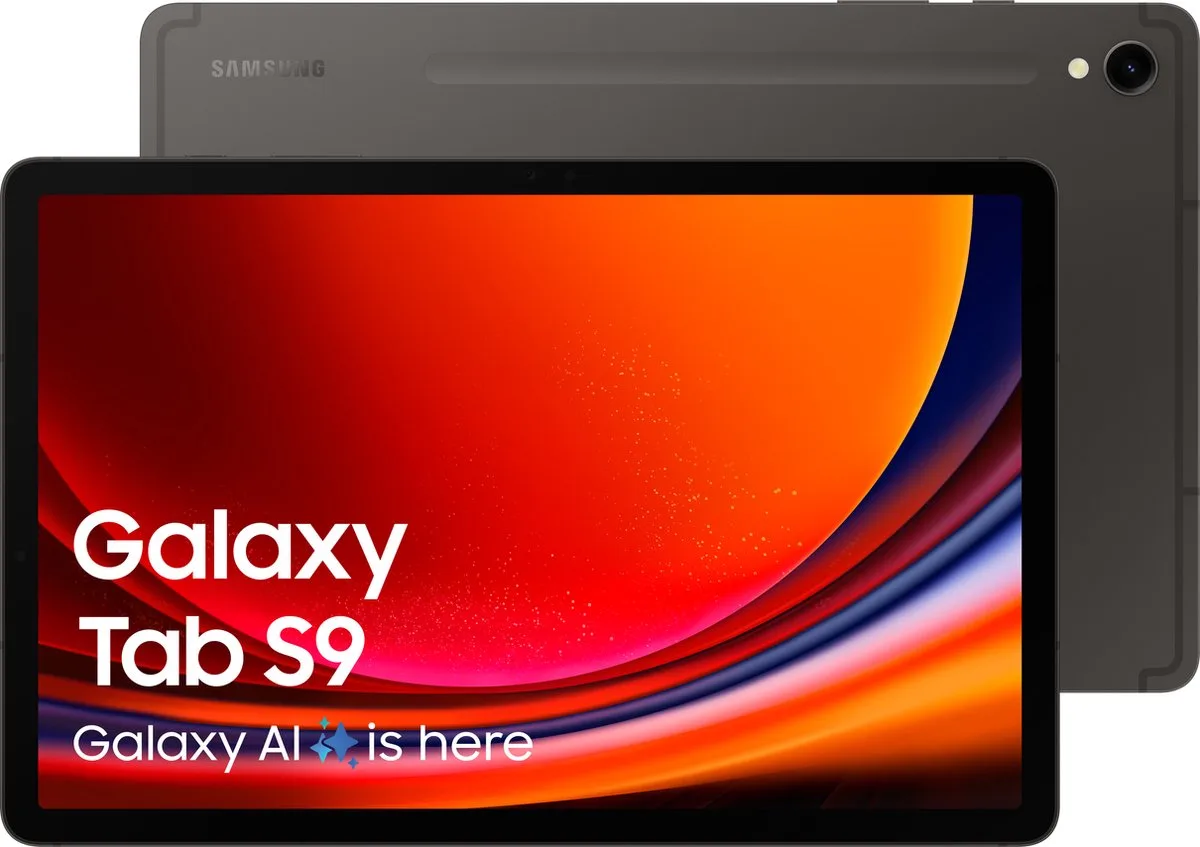 Galaxy Tab S9 - WiFi - 256GB van Samsung in Graphite – productfoto