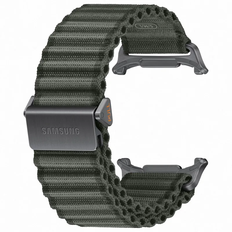 Galaxy Ultra2 Smartwatchbandje - Trail Band by Samsung in Green – product photo