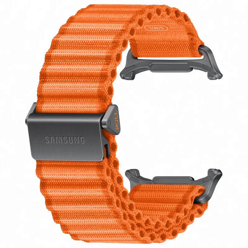 Galaxy Ultra2 Smartwatchbandje - Trail Band van Samsung in Oranje – productfoto