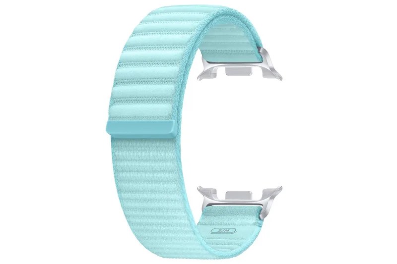 Galaxy Watch 8 - Smartwatchbandje - Fabric (S/M) by Samsung in Green – product photo