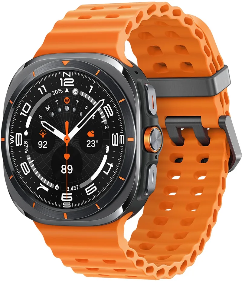 Galaxy Watch Ultra (2025) smartwatch - 47 mm - LTE fra Samsung i Titanium Grey – produktbillede